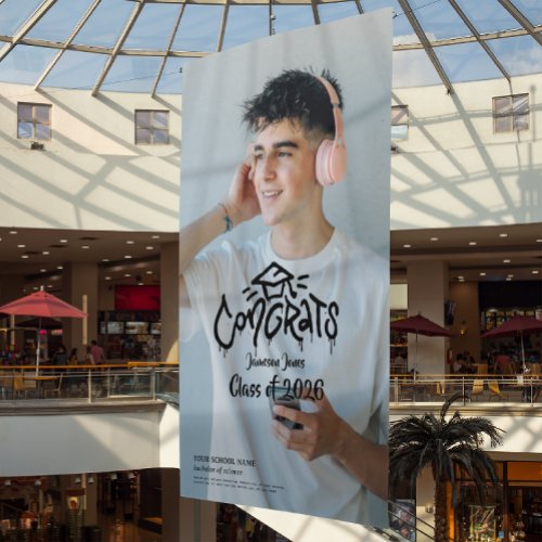Graffiti Graduate | Custom Photo Graduation Sign