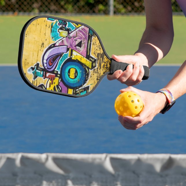 Graffiti, Grundarfjordur, Iceland Pickleball Paddle (Insitu)
