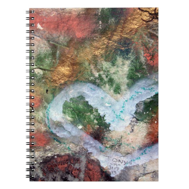 Graffiti Heart Blank Journal (Front)