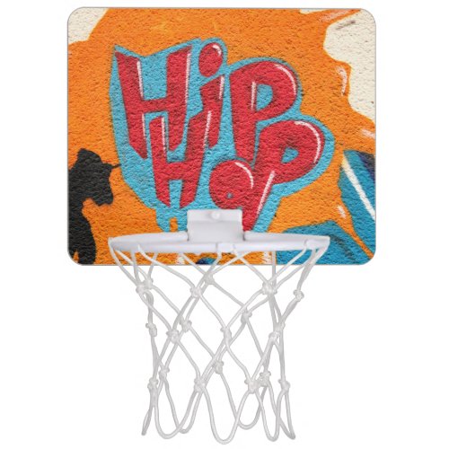 Graffiti Hip Hop style designed Mini Basketball Hoop