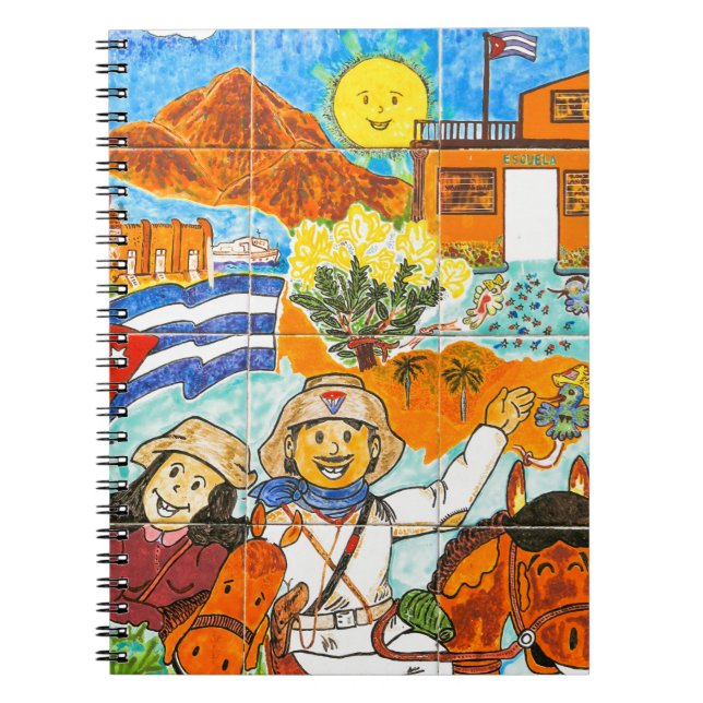 Graffiti in Havana, Cuba Notebook (Front)