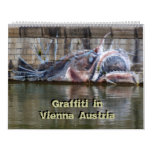 Graffiti In Vienna Austria 2024 Calendar at Zazzle