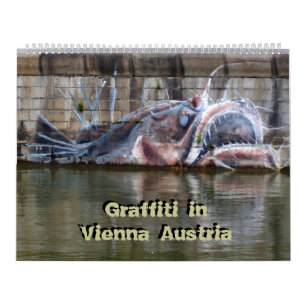 Graffiti in Vienna Austria Calendar