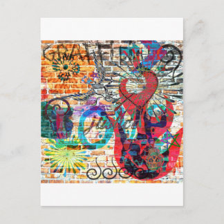 Graffiti Justice Postcard