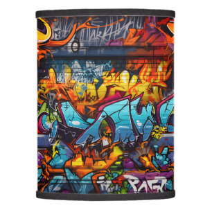 Graffiti Lamp Shade