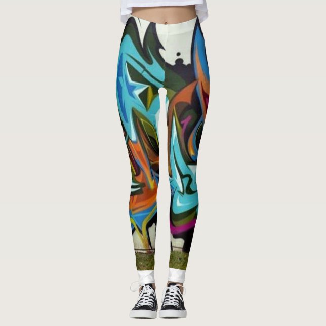 Graffiti Leggings (Front)