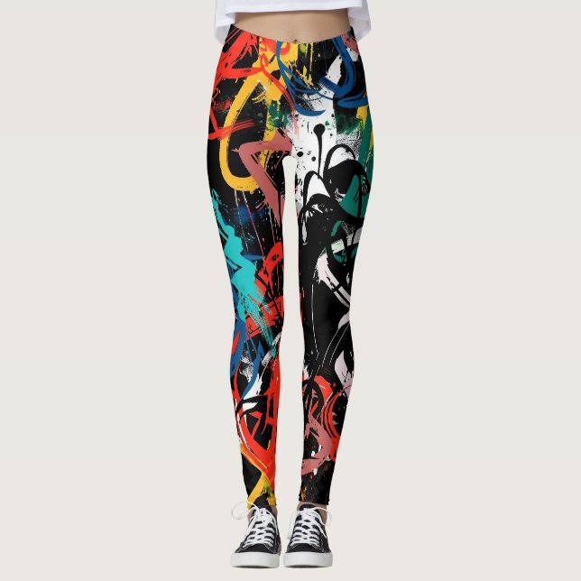 Graffiti  leggings (Front)