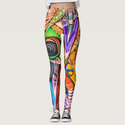 Graffiti Leggings