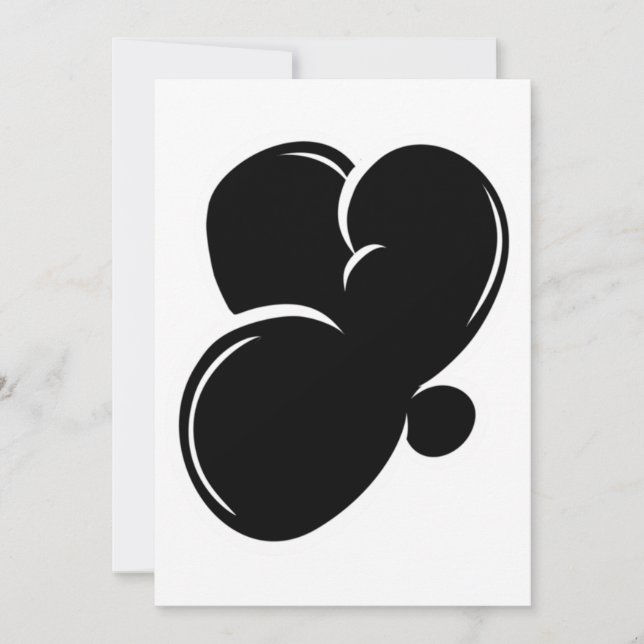 Graffiti letters invitation (Front)