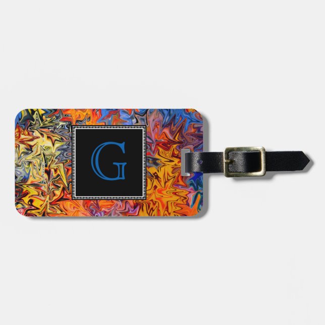 Graffiti Luggage Tag (Front Horizontal)