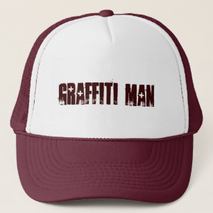 Graffiti Man Trucker Hat