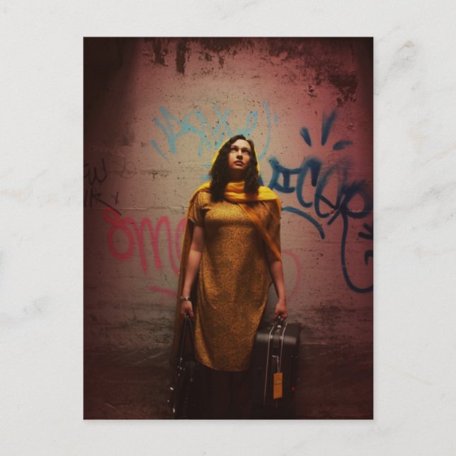 Graffiti Maya Postcard (Front)