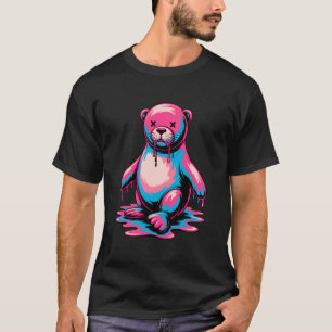 Graffiti Melting Art Sea Lion T-Shirt