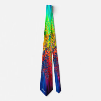 Graffiti - men's colorful designer necktie