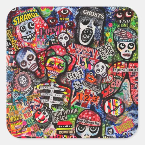 Graffiti Misfits Stickers by Ray Dust