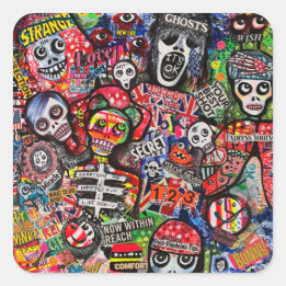 Graffiti Misfits Stickers by Ray Dust