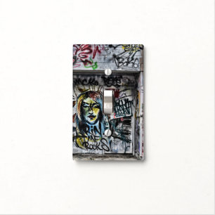 Graffiti Modern Cool Urban Street Art Light Switch Cover