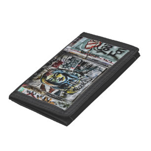 Graffiti Modern Cool Urban Street Art Tri-fold Wallet