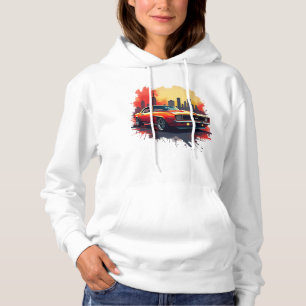 Graffiti Muscle Car  Hoodie