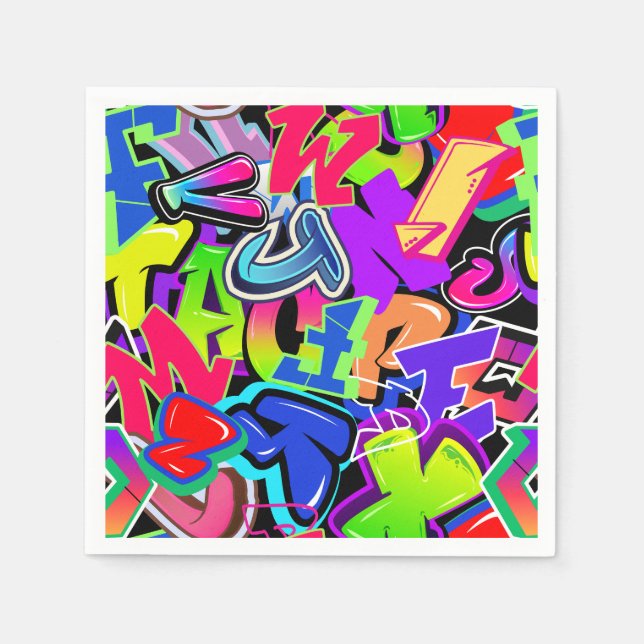 Graffiti Napkins (Front)