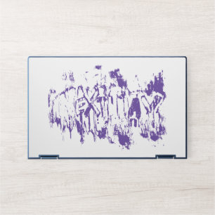Graffiti Nextday Grunge Brush Abstract Typography HP Laptop Skin