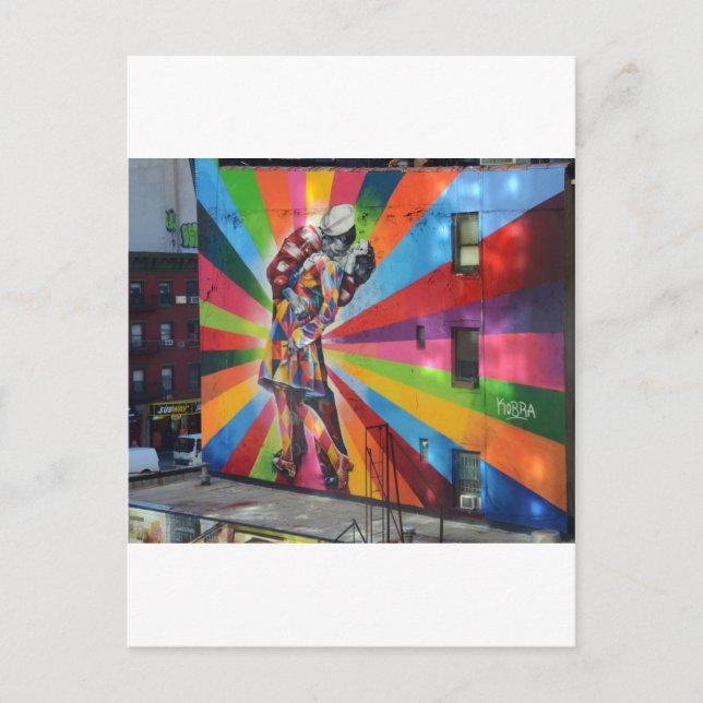 Graffiti of New York Postcard (Front)