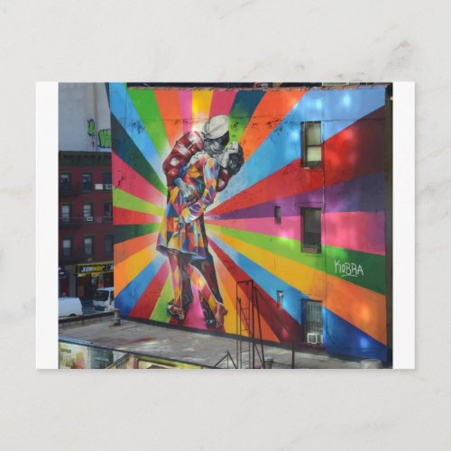 Graffiti of New York Postcard