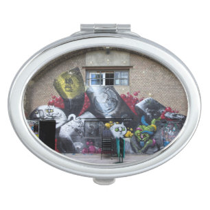 Graffiti On Stadtbahnbogen, Wien Österreich Makeup Mirror