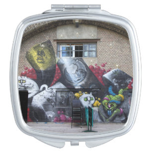 Graffiti On Stadtbahnbogen, Wien Österreich Mirror For Makeup