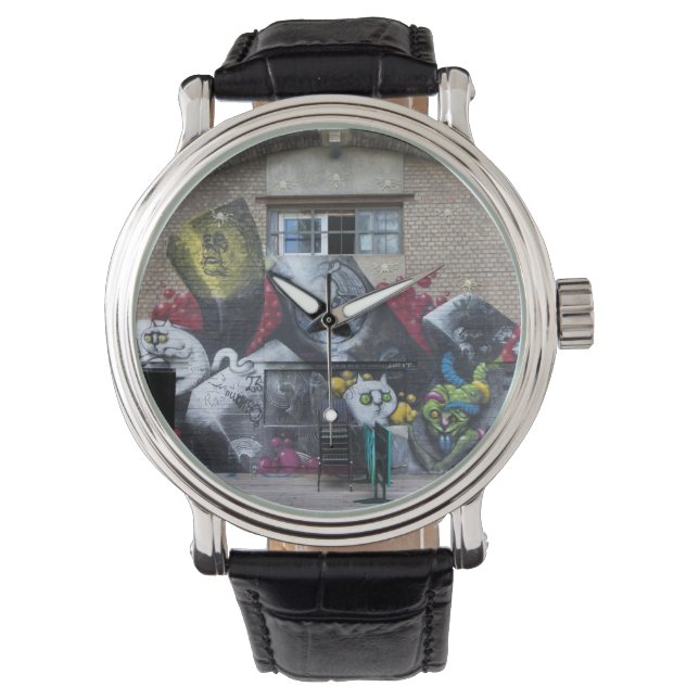 Graffiti On Stadtbahnbogen, Wien Österreich Watch (Front)