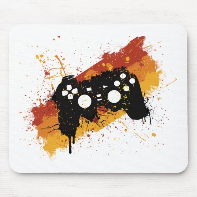 Graffiti Pad Mouse Pad (Front)