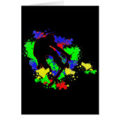 Graffiti Paint Splotches Skater (Front)