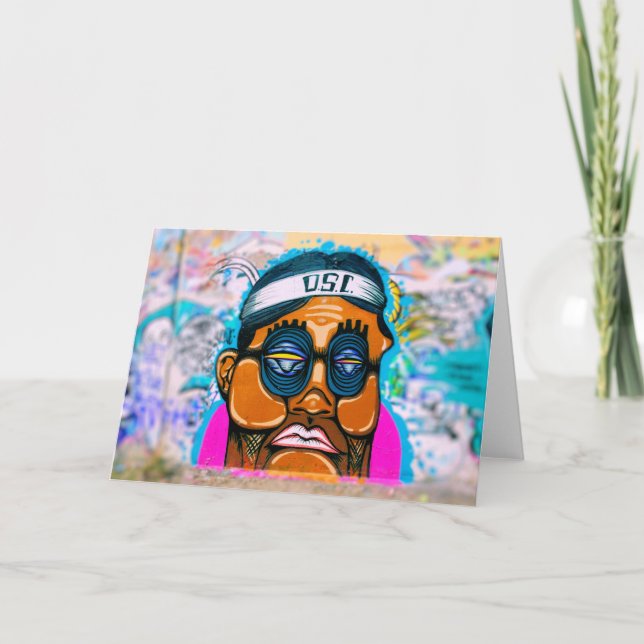 Graffiti Park Greeting Card (Front)