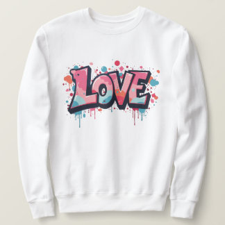Graffiti Pastel Love Bomb Sweatshirt