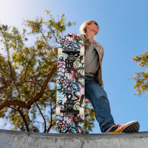 Graffiti Pattern  Skateboard