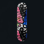 Graffiti Pattern  Skateboard<br><div class="desc">Uncover unique graffiti patterns,  from classic motifs to bold,  modern styles. Perfect for artists and fans seeking fresh street art inspiration.</div>
