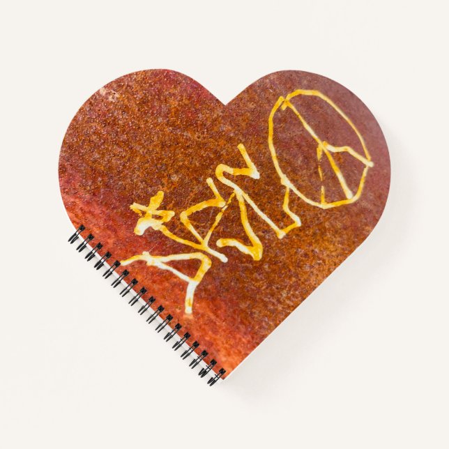 Graffiti Peace  Notebook (Front)