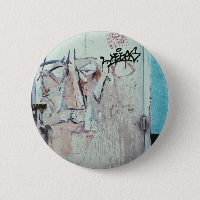 Graffiti Pinback Button (Front)