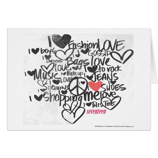 Graffiti Pink Cards (Front Horizontal)
