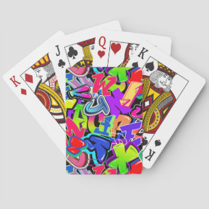 Graffiti Poker Cards