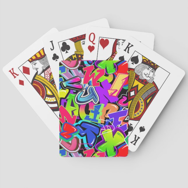Graffiti Poker Cards (Back)