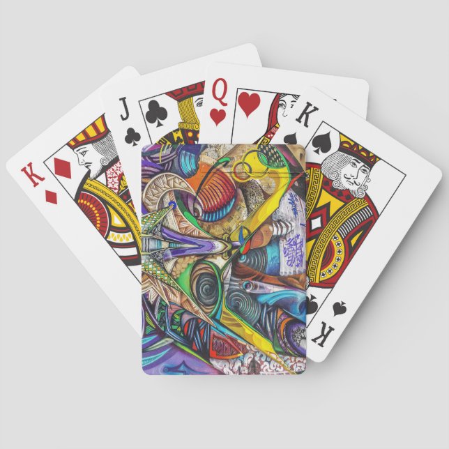 Graffiti Poker Cards (Back)