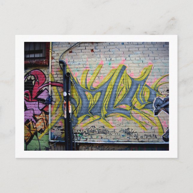 Graffiti Postcard (Front)
