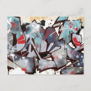 Graffiti Postcard