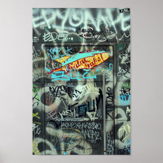 Graffiti poster