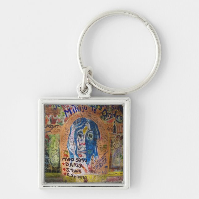 Graffiti - Prague Keychain (Front)