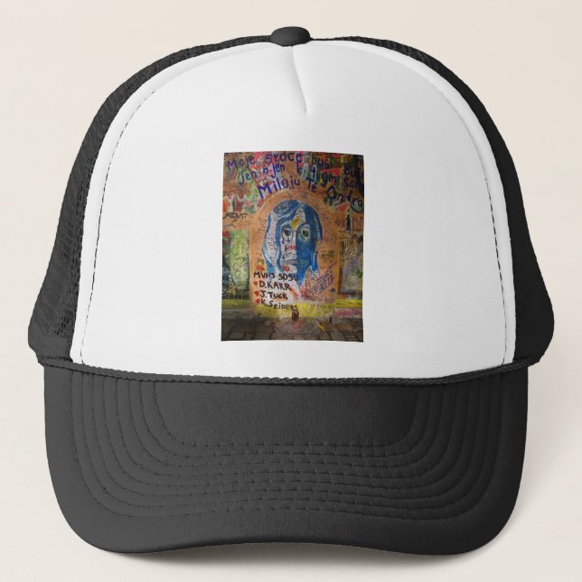 Graffiti - Prague Trucker Hat (Front)