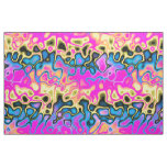 graffiti processor, cmyk skater flames : fabric