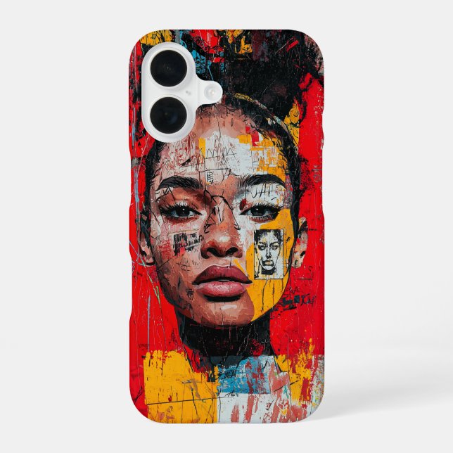 Graffiti Queen iPhone Case (Back)