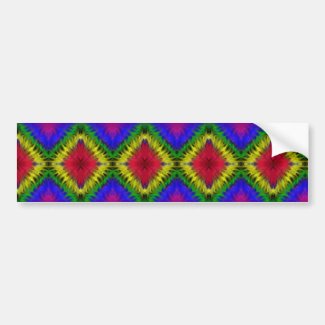 Graffiti Rainbow Bumper Sticker